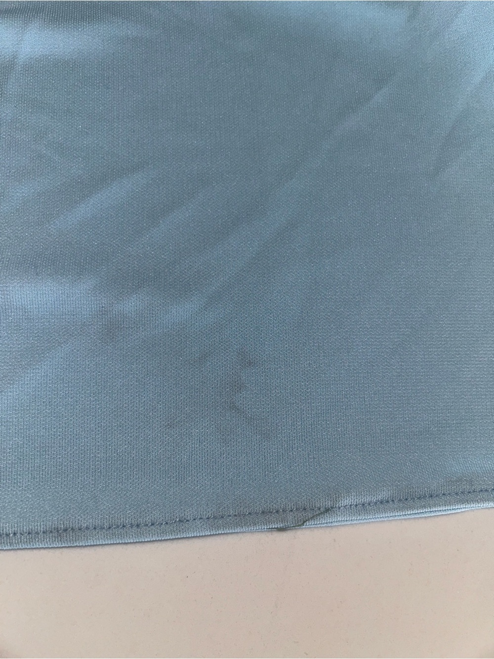 NEW Cinq à Sept Odin Drape Detail Midi Dress Agua Fria Solid Cowl Neck Size 10 - Picture 12 of 13